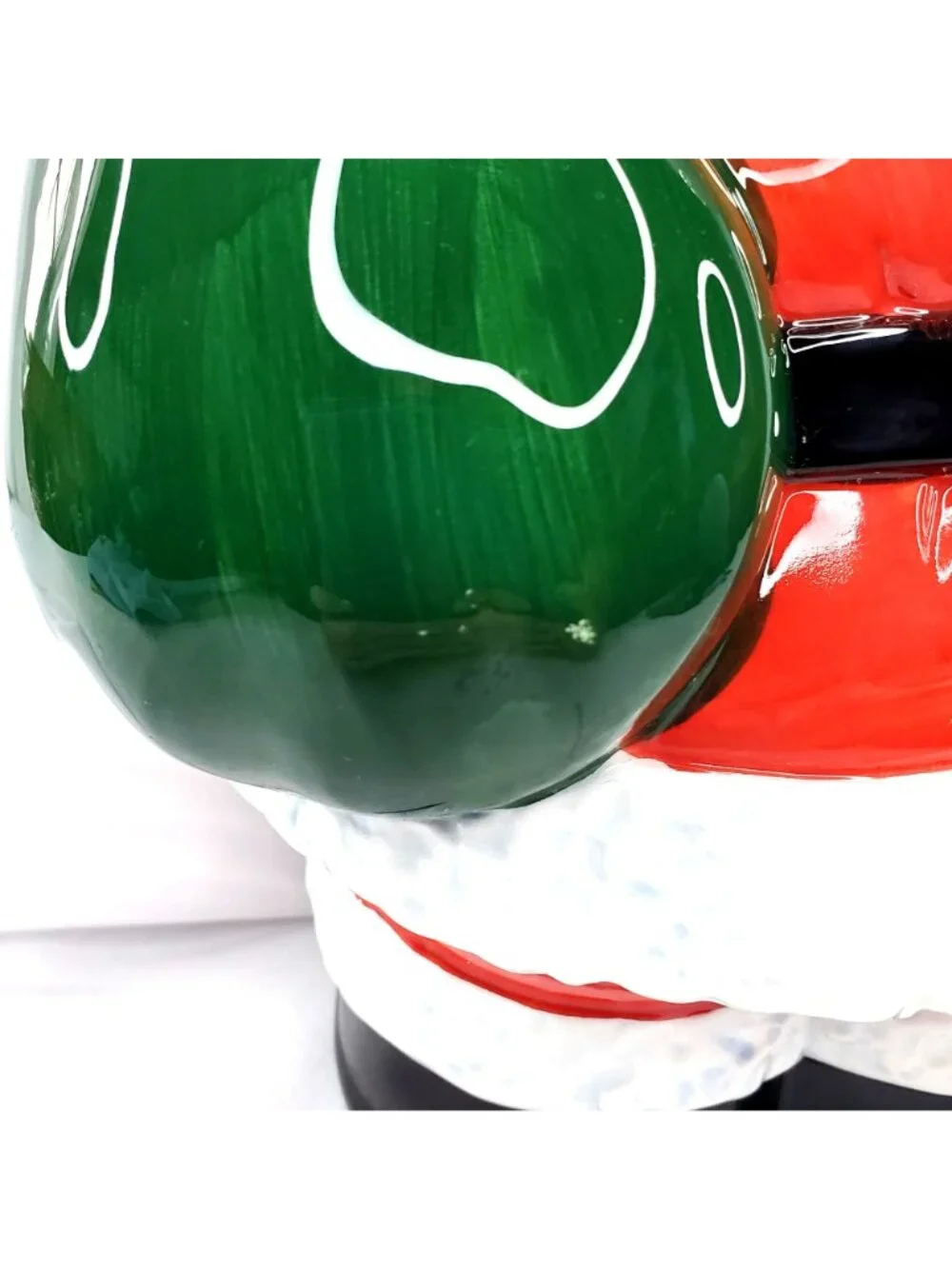 Royal Seasons Ceramic Santa Cookie Jar Hand-Painted 11
